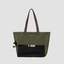 Colorblock Shoulder Carrier Tote