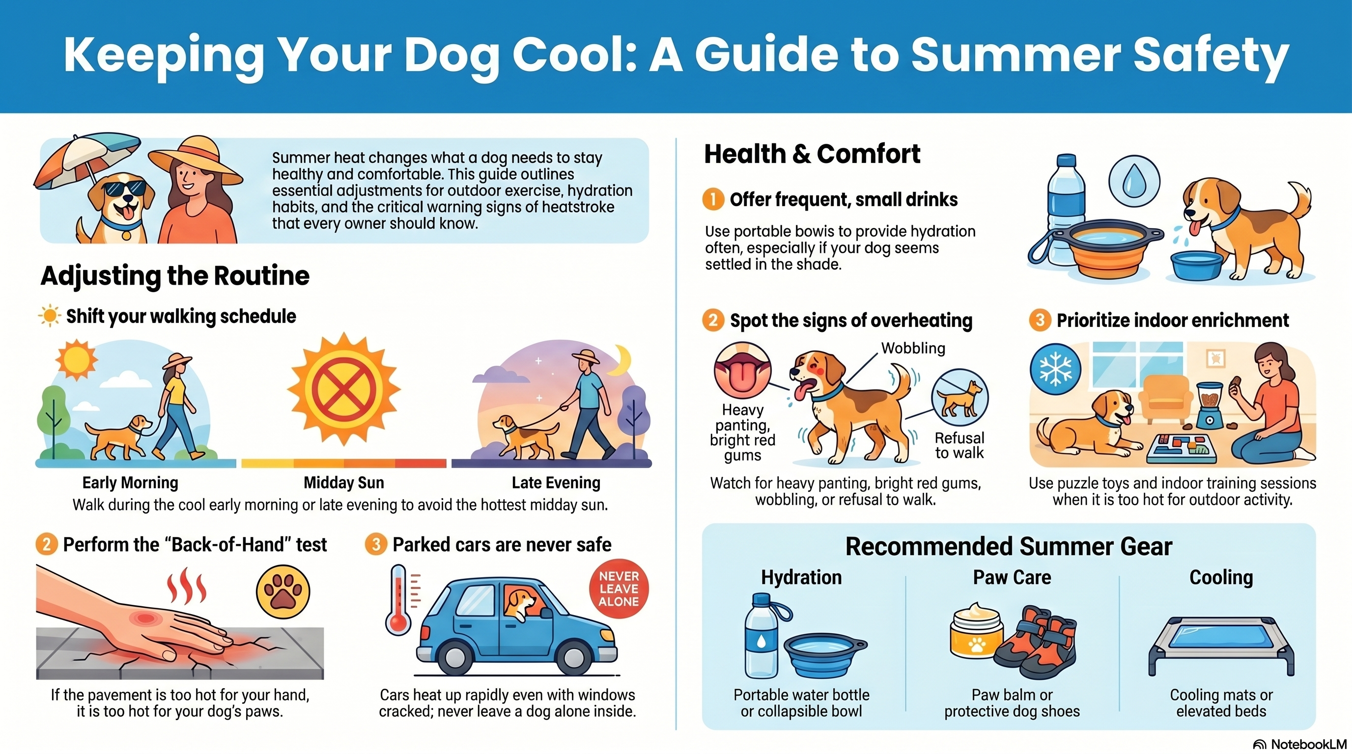 Summer Dog Care: How to Keep Your Dog Cool and Comfortable