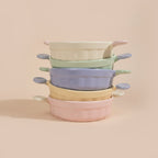Mini Handle Ceramic Pet Bowl