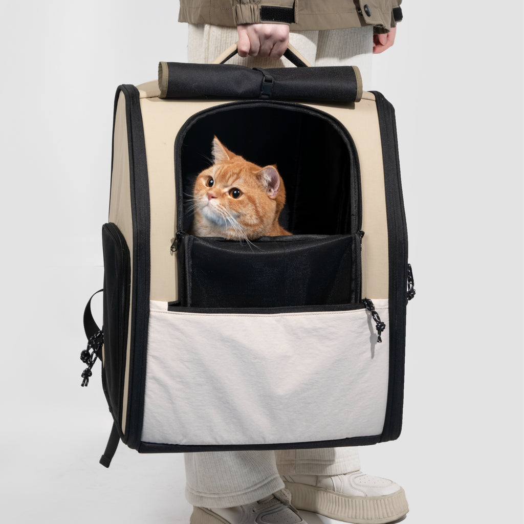 Fort Stitch Cat Travel Backpack