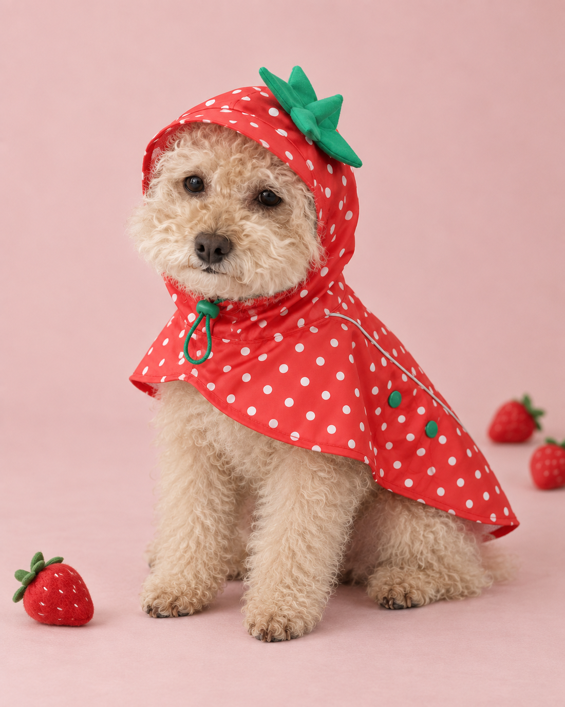 Strawberry Raincoat