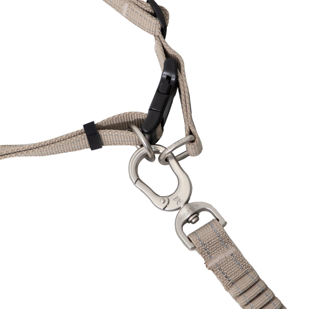 Dual-Clip Adjustable Dog Coupler