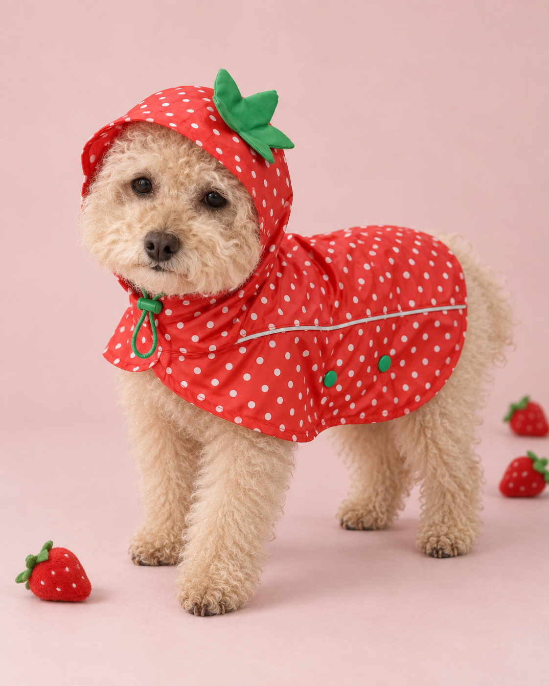 Strawberry Raincoat