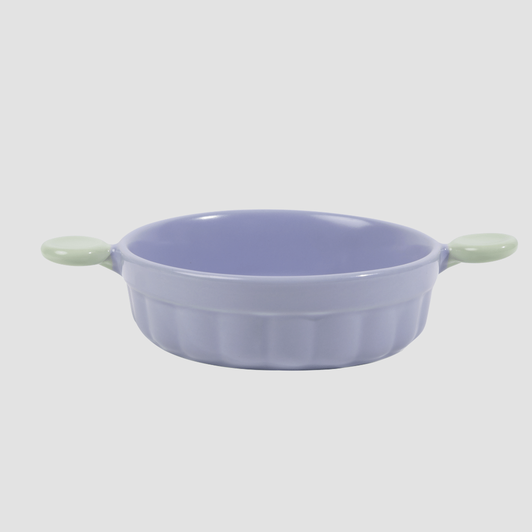 Mini Handle Ceramic Pet Bowl