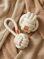 two piece cozy loop rope dog toy set