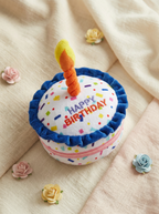 happy birthday dog toy kit with party themed toys